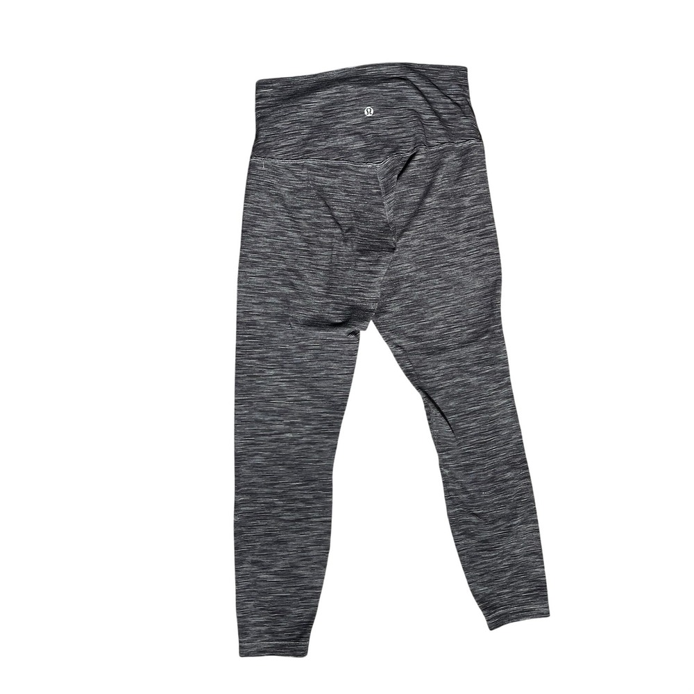 Lululemon Align High-Rise Pant 25 Space Dye Black White Leggings Size 8